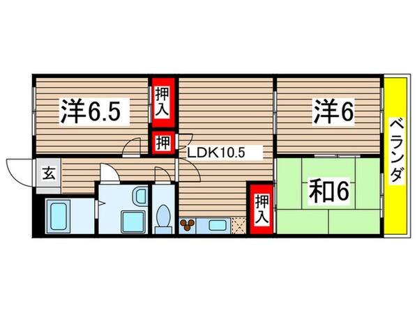 フロ－リア御器所の物件間取画像